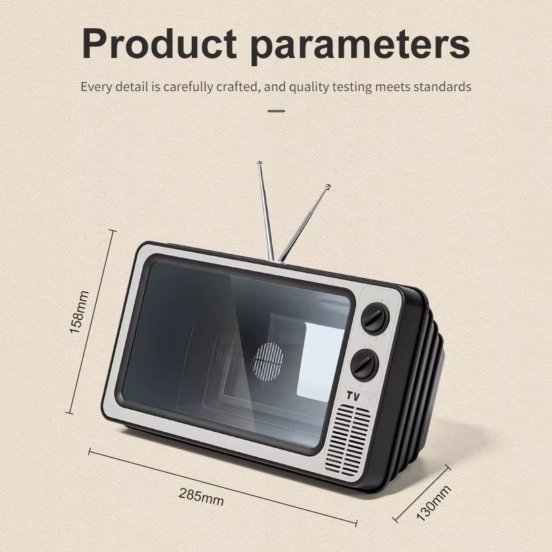 Mobile Phone Screen Magnifier Holder Enlarged Expand Stand Phone Holder HD Video Amplifier Eyes Protection Retro TV Box